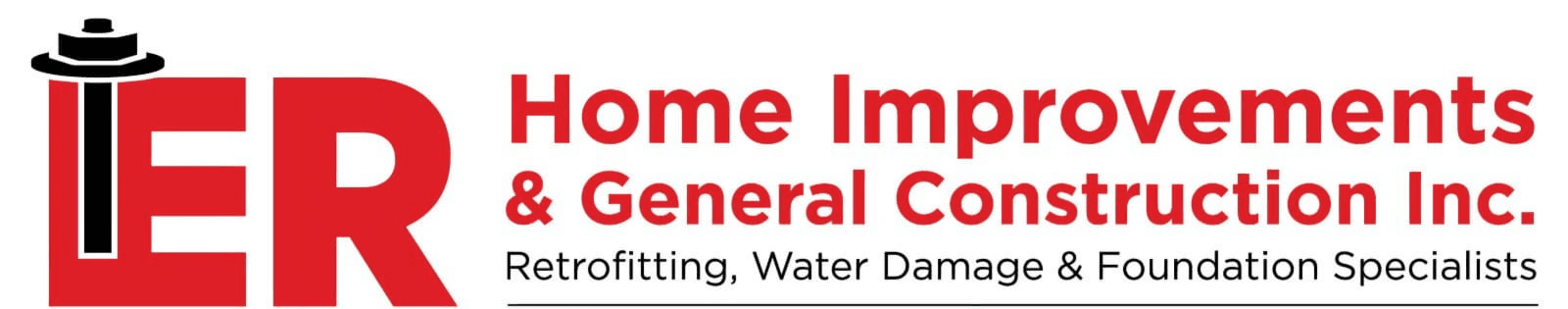 ER Home Improvements & General Construction Inc. official logo